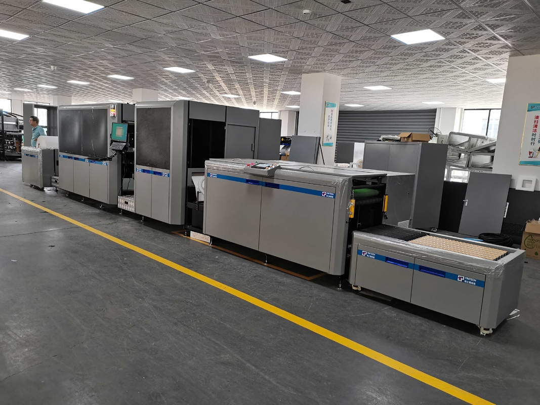 DPM440 Dual Color Rotary Inkjet Web Press Digital Printing Machine