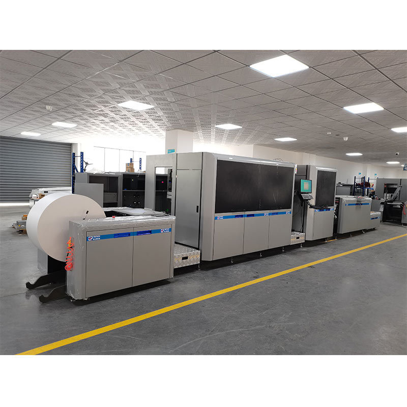 High-Accuracy CMYK InkJet Web Printer with 650mm Width and 600x600dpi/2bit600x1200dpi/2bit Resolution